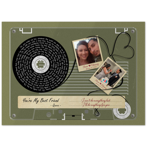 Cassette -- Rose & Chewey January 22, 2021 -- 5x7 -- Gelato