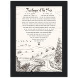 Gelato Framed 6x8 - Keeper Of The Stars - Matt & Stef