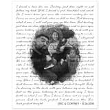 Lyrics Song -- Poster/ 8''x10'' -- Eric & Cortney