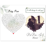 Lyrics Song -- Poster/ 8''x 10'' -- PopPops Girl