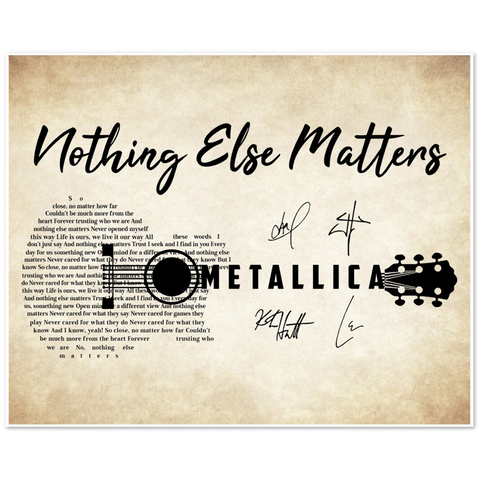 Gelato Poster 16x20 - Nothing Else Matters - Design 20