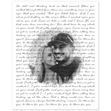 Lyrics Song -- Poster/ 8''x10'' -- Leah Ann & Mina