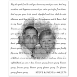 Gelato Poster 8x10 - Steve & Sylvia - Forever Young 70
