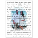 Lyrics --  Jeremy & Taliah  -- Poster 5x7 -- Gelato