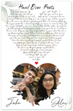 John & Alex ♡5/15/21♡ -- Poster 11x17 -- Gelato