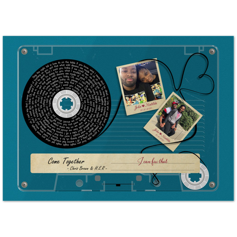 Cassette -- John & Matilda -- 20x28 -- Gelato