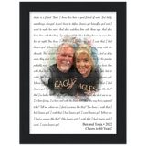 Gelato 6x8" Framed -  Ben and Tonja - 2022