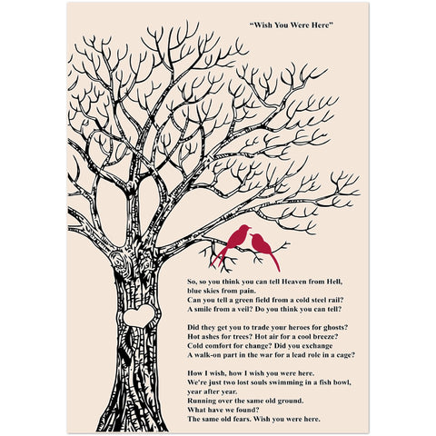 Gelato Matte 28x40 Poster - Wish You Were Here - Design 2