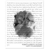 Lyrics -- Robert & Linnette 02/12/2021 -- 8x10 -- Gelato