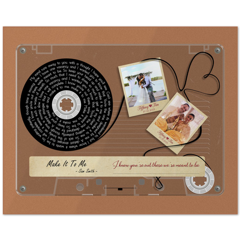 Cassette -- Tiffany & Tim 10.12.2019 -- 8x10 -- Gelato