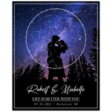 Gelato 8x10 Poster - Robert & Michelle - Star BG2