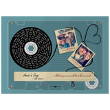 Lyrics -- Daniel & Kimberly 12.15.2019 -- 5x7 -- Gelato