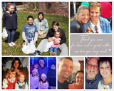 Photos Collages Prints -- Unframed 16''x20'' -- Thank you mom