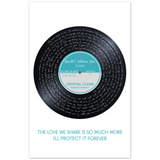 Vi.NYL Sweet Records -- Poster/ 11''x17'' -- Barrett & Melissa Lane -- gelato