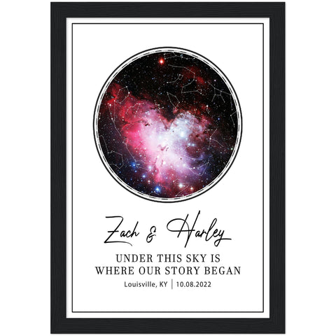 Gelato Premium Matte Wooden Framed 8x12 - Zach & Harley Louisville, KY 10.08.2022 - Star 8
