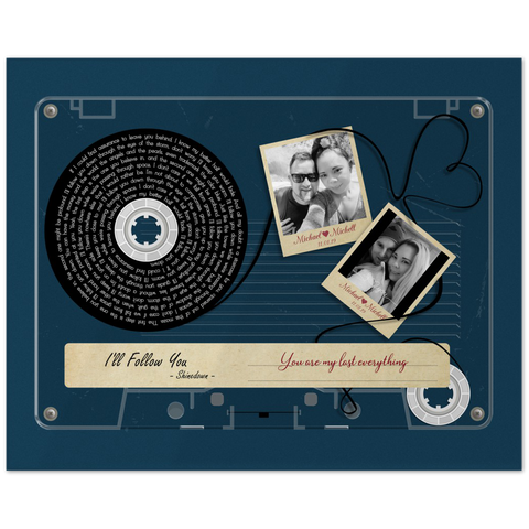 Cassette -- Michael & Michell 11.01.19 -- 8x10 -- Gelato