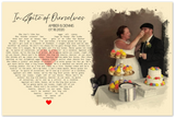 Lyrics -- Amber & Dennis -- Poster 12x18 -- Gelato