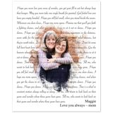 Love Anniversary -- Poster/ 8''x10'' -- Maggie Love you always ~ mom