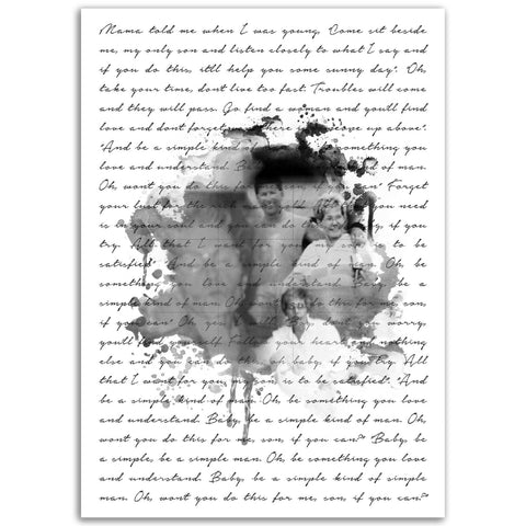 Gelato Premium Matte 20x28 Poster - Simple Man 1.3 - Design 1 Karen