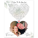 Gelato 8x10 Poster - Dave & Francesca - Love To Be Your Last