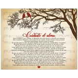 Lyrics -- Cuidarte el alma (Chayanne) -- 8x10 -- Gelato