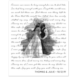 Lyrics -- Thomas & Julie 10.12.19 -- 8x10 -- Gelato