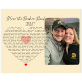 Lyrics -- Mike & Amy  -- 8x10 -- Gelato