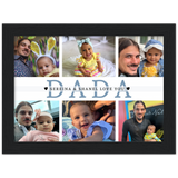 Family Prints -- Black Framed poster / 6”x8” -- Sereina & Shanel Love You