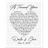 Lyrics -- Darla & Chris June 9, 2019 -- 8x10 -- Gelato