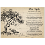 Lyrics -- Better together -- New style 3 -- 28x40 -- Gelato