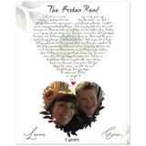 Music Lyrics Song -- Poster/ 8''x 10'' -- Eric and Laura