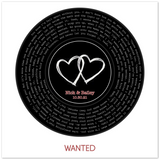 Vinyl -- Nick & Bailey 10.30.21 -- 12x12 -- Gelato