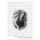 Lyrics -- Gavin and Hannah Bailey -- 28x40 -- gelato