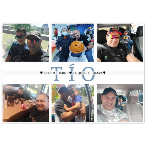 Family Prints -- Poster/ 28''x40'' -- Eres mi héroe