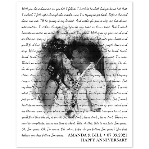 Gelato Poster 16x20 - Amanda & Bill - 1.3