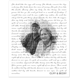 Lyrics -- Cliff &Becky -- 8x10 -- Gelato