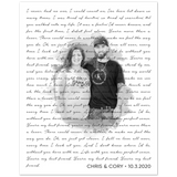 Lyrics -- Chris & Cory 10/3/2020 -- 8x10 -- Gelato