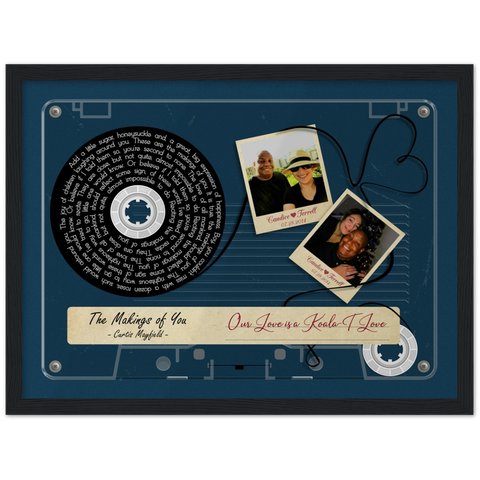 Gelato Framed 16x12 - The Makings of You - Candice Y Terrell