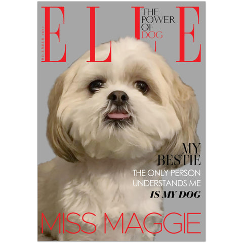Gelato Matte 28x40 Poster - Style 2 Dog Magazine - Miss Maggie