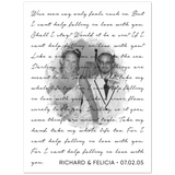 Lyrics --  Richard & Felicia 07/02/05 -- 30x40 -- Gelato