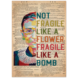 Not Fragile Like A Flower -- 1 -- Poster 20x28 -- Gelato