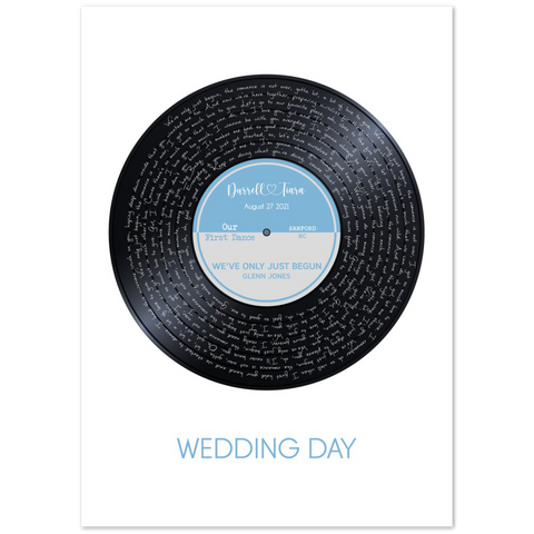 Vinyl -- Durrell and Tiara -- 20x28 -- Gelato