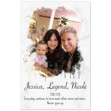 Photos to Portraits -- Poster/ 11''x17'' -- Jessica, Legend, Nicole -- gelato