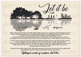 Let it be -- 2 -- Poster 28x40 -- gelato