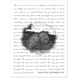 Lyrics -- Rob and Stacie September -- 30x40 -- Gelato
