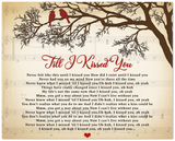 Lyrics  -- Till I kissed you (The Everly Brother's ) -- 8''x10'' -- Gelato