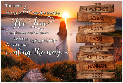 Name Street Sign -- Unframed 12''x18'' -- Lawrence