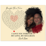 Lyrics Song -- Poster/ 8''x10'' -- Lou & Laurie