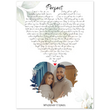 Lyrics Song -- Poster/ 5''x 7'' -- Whatever it takes
