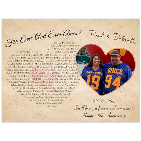 Poster for Her -- Poster 24"x32" -- Paul & Delorita